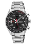 Gevril Mens Ascari Chronograph 48310B Swiss Automatic Sellita SW500 Watch - Silver Stainless Steel - One Size