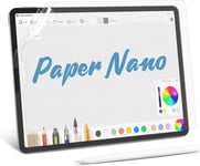 2 Pièces Papier Protection Écran Pour Ipad Pro 12.9(2022/2021/2020/2018)Dessiner Comme Sur Papier,Antireflet,Compatible Avec Apple Pencil