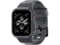 Spigen Rugged Armor Pro, Ask, Smartwatch, Grå, Apple, Watch (45Mm), Termoplastisk Polyuretan (Tpu)