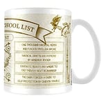 Harry Potter Hogwarts School List of Books Ceramic Mug in Presentation Box - Official Merchandise