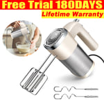 2200W Hand Mixer Electric Whisk Food Mixer for Baking,5 Speeds,With TURBO+EJECT