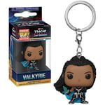 Funko POP! Keychain Marvel Valkyrie Thor Love & Thunder Vinyl Keyring New