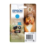 Epson 378XL Ink Cartridge Claria Photo HD High Yield Squirrel Cyan C13T37924010