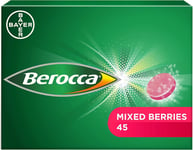 Berocca Vitamin C Effervescent Tablets - Including B Vitamins, Magnesium, & Zinc