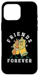 Coque pour iPhone 16 Pro Max Hot-dogs Mustard Love de Friends Forever