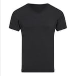 JBS Bamboo V Tee Absorbent T Shirt Svart 3XL Herr