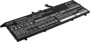 Kompatibelt med Lenovo T490s 20NX001FCD, 11.52V, 4850 mAh