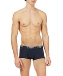 Emporio Armani Men's 3pack Trunk Boxer Shorts, Multicolour, M UK