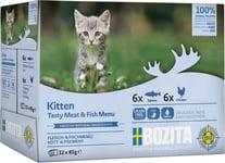 Kitten Meat & Fish In Sauce Våtfoder Till Katt 12x85g