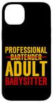 Coque pour iPhone 14 Plus Professional Adult Babysitter Expert en barman