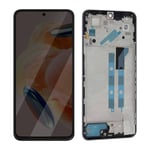 Xiaomi Écran pour Xiaomi Redmi Note 12 Pro 4G LCD + Vitre Tactile + Châssis Noir