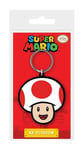 Super Mario porte-clés caoutchouc Toad 5,5 cm Nintendo keychain 38926C