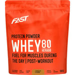 FAST WHEY80 Chocolate -heraproteiinikonsentraatti, 500 g