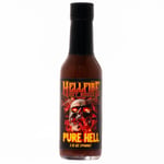 Pure Hell Hot Sauce Red Pepper Jalapeño Garlic Tacos Burgers Hellfire 148ml