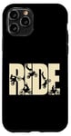 Coque pour iPhone 11 Pro Vélo tout-terrain, motocross, motard pour homme, femme, enfant