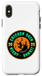 Coque pour iPhone X/XS Hawaï Halloween 2023 - Nuit peau de poulet, argot Pidgin