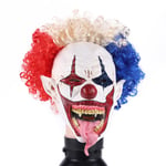 Clown Mask Weird Head Cover Joker Cosplay Halloween Mask