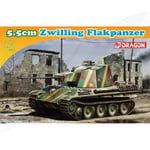 FR- Dragon 5,5 CM ZWILLING FLAKPANZER KIT 1:72 - D7488