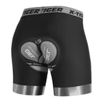 X-TIGER Short Cycliste Homme avec 5D Padded Short VTT Cyclisme Shorts Velo 5D Coussin Fast Drying Cuissard VTT Homme