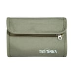 Tatonka ID Wallet RFID B - Velcro Wallet with 3 Credit Card Compartments, 2 Viewing Windows, Note Compartment and Zip Compartment for Coins - 14.5 x 9.5 x 1 cm - RFID Blocker, Olive, 14,5 x 9,5 x 1