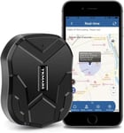 Traceur GPS Voiture avec Micro Géolocalisation Vehicule Longue Portée Suivi en Temps Réel Alarme SMS Tracker GPS Antivol Étanche Aimant 90 Jours en Veille Traqueur pour Camion Moto Bateau TK905