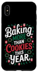 iPhone XS Max New Mom Christmas Reveal Baking More Than Cookies This Year Case