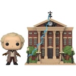 Figurine Funko Pop! N°15 Town - Retour Vers Le Futur - Doc Avec L'hôtel De Ville, Micromania-Zing, numéro un français du jeu vidéo