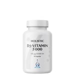 D3-vitamin 5000 IE 90 kapslar Holistic