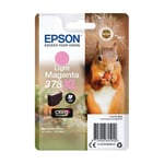 Epson 378XL Ink Cartridge Claria Photo HD High Yield Squirrel Light Magenta C13T37964010