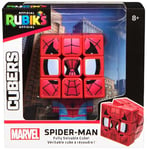 Rubik’s Cube Spider-Man Cuber, Problem-Solving Challenging Brain Teaser Collectible Spider-Man Fidget Toy, For Adults & Kids Aged 7+