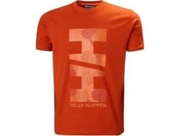 Helly Hansen Move Bomulls T-Shirt För Män 53976_308 R. S Orange