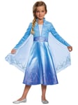 Elsa Deluxe Disney Frozen 2 Snow Queen Movie Book Week Child Girls Costume S