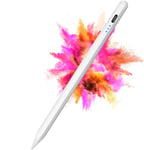 Stylet compatible avec Apple iPad (2018-2022), rejet de paume et détection d'inclinaison, crayon actif pour iPad Air 5/4/3 Gen, iPad 9/8/7/6 Gen, iPad Pro (11/12,9 pouces), iPad 10,2/10,9 pouces, iPad Mini 6/5