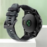 Garmin Fenix ​​7 Pro 47mm Klockarmband i silikon, 22mm - Svart