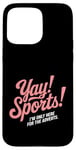 Coque pour iPhone 15 Pro Max Big Game Super Publicités Football Ironic Sports Publicités