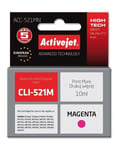 ActiveJet Ink ACC-521MN -tulostuskasetti (Canon CLI-521M) (Magenta)