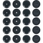 10 Paires Bouton D'Arrêt de Ceinture de Sécurité, Clip Bouton en Plastiqu pour Ceinture de Sécurité Voiture pour Tous Types de Voitures