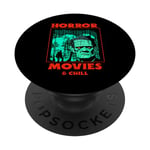 Film d'horreur et cadeaux fanatiques de films d'horreur PopSockets PopGrip Interchangeable