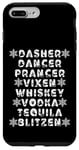 iPhone 7 Plus/8 Plus Dasher Dancer Prancer Vixen Spirits Funny Christmas List Case