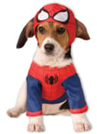 SPIDER-MAN PET COSTUME - FANCY DRESS COSTUME (SIZE: XXL) Unisex Costumes NEW