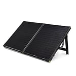 Goal Zero Boulder 100 Briefcase Solar Panel 100 W Total 2 X 50 W Panels Fabric Carry Case Integrated Kick Stand Output 8 mm Solar port male: 14-22 V, up to 7 A (100 W Max) Cell Type: Monocrystalline