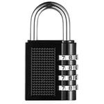 HEAVY DUTY COMBINATION PADLOCK 4 Digit Security Shed Gate Gym Locker Luggage