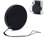 Anti Drop Protective Rope Genuine Leather Lens Cap for Fujifilm Instax mini 90