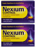 Nexium Control 20mg Gastro-Resistant Tablets 7 Pack X 2