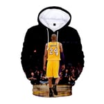 GGLL Kobe Bryant Sweat à capuche à manches longues pour activités de plein air Unisexe Taille 5-XXL