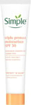 Simple Protect 'N' Glow Triple Moisturiser SPF 30 3x protection...