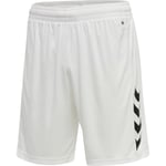 Hummel Fotballshorts Core - Hvit Barn, størrelse 116 cm