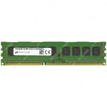 8GB DDR3 1x8GB Micron RDIMM 1Rx4 ECC PC3-12800R 1600MHz Single Rank x4 RAM Minne MT18JSF1G72PZ-1G6D1FF