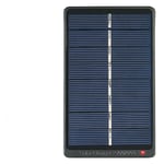 Lifcausal - Chargeur solaire à panneau solaire 1W 4V pour charger 2 piles rechargeables aa/aaa