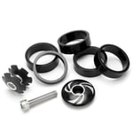 Bike Headset Front Fork Top Cap And Star Nut With Aluminum Screw Set